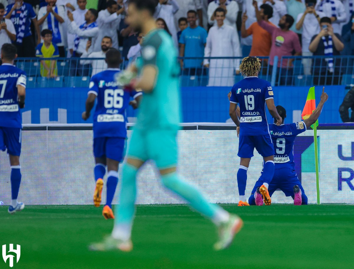 Alhilal_FC's tweet photo. 👀 بالعين المجرّدة.. #الهلال يظهر في الدرة 💙