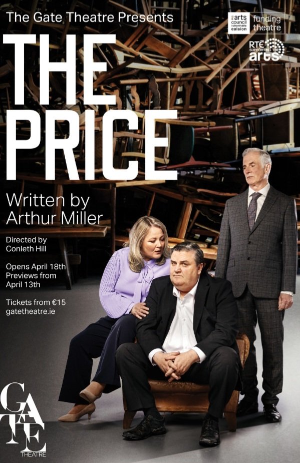 Super stuff from @GateTheatreDub 
#ThePrice by  #ArthurMiller terrific performances led by @SimonDelaneyEsq 
#WellWorthIt  🎭⭐️