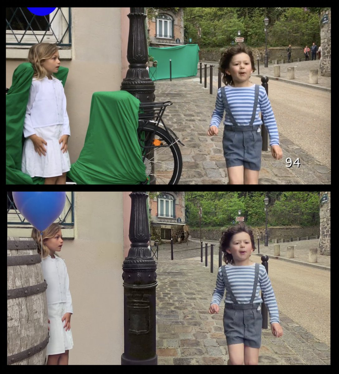WanderGriffin's tweet photo. #LeBallonBleu VFX shots https://t.co/hGEKmIPvAE