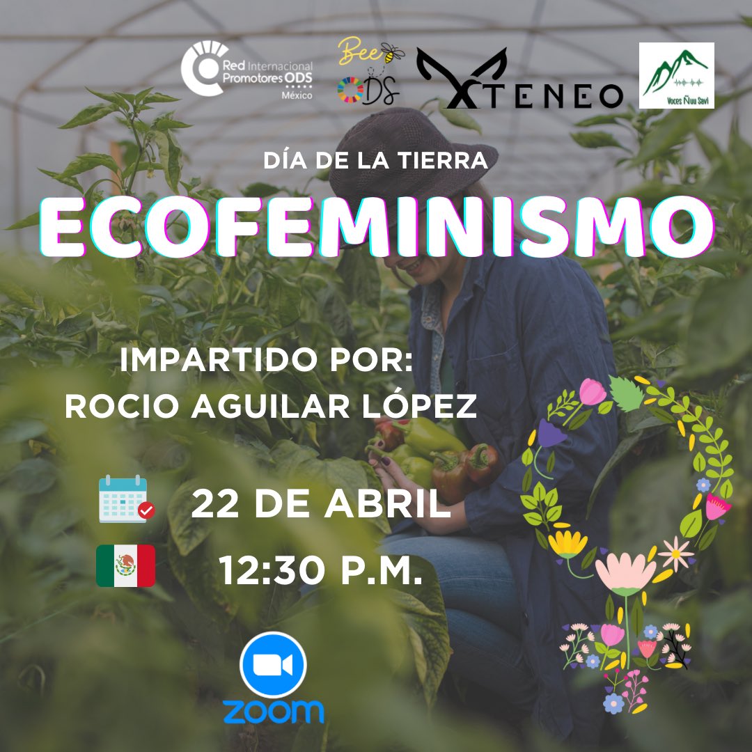 beeods's tweet photo. 🗓 22 de abril
⏰ 12:30 P.M. (Hora Ciudad de México)
📍Vía zoom
✏️ Link de registro
https://t.co/xrMQCnJyM9
Se entregarán constancias de participación.
#Agenda2030 #ODS #SDGs #ONU #Sostenibilidad #Sindejaranadieatrás #BeeODS #ONGs https://t.co/UUdre3Q1bq