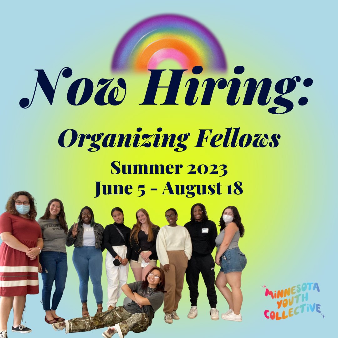 mnycollective's tweet photo. We are hiring for our Summer 2023 Organizing Fellowship! Learn about the 12-week program and apply by May 1 here: https://t.co/9oYmsdWFJH https://t.co/yZBwjyO4rH