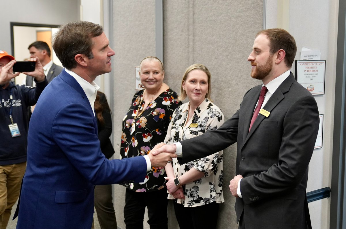 GovAndyBeshear's tweet photo. Today, at the Northern Kentucky Area Development District, Gov. Andy Beshear presented more than $3.8 million for transportation projects and local nonprofit organizations in Boone County. 

Read more: https://t.co/dS4CpthiE0 https://t.co/QGXHygQtxH