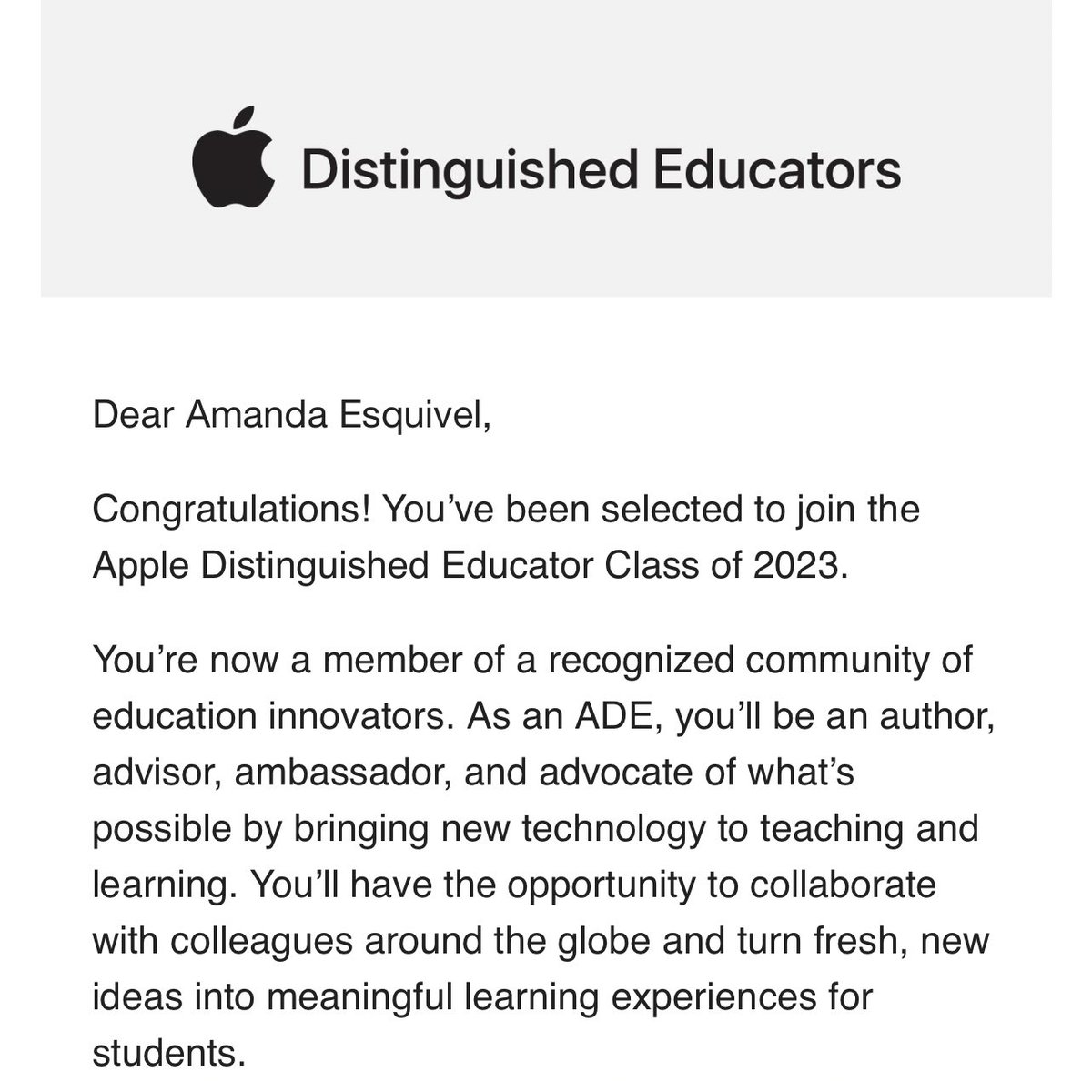 Amanda Esquivel tweet media