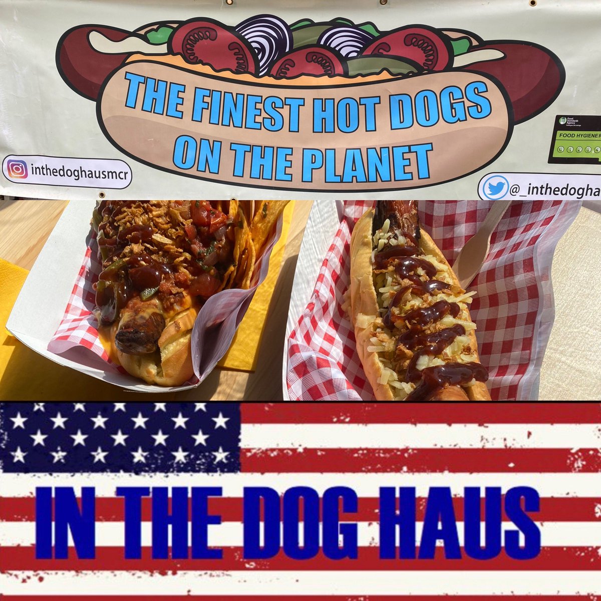 _inthedoghaus's tweet photo. @KnutsBeerFest ,Thu,Fri and Sat we will be serving up our gourmet bratwursts , together with Vegan options , loaded fries and loaded nachos and if that’s not enough to pair with great craft beer we’ll have a whole stack of pretzels on offer @KnutsfordNews @KnutsfordTown https://t.co/wIKqxsCgfW