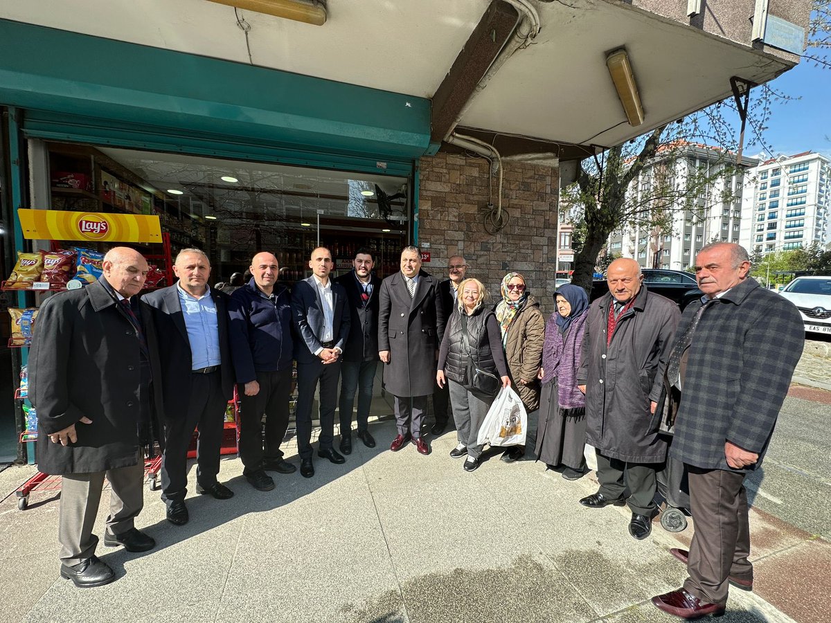 Bugün çalışmalarımızı mv.adayımız <a href="/OktaySamdanli/">Oktay Şamdanlı</a> ile beraber bahçelievlerde devam ediyoruz.
#RTE #AKPARTİ #bahçelievlerakparti