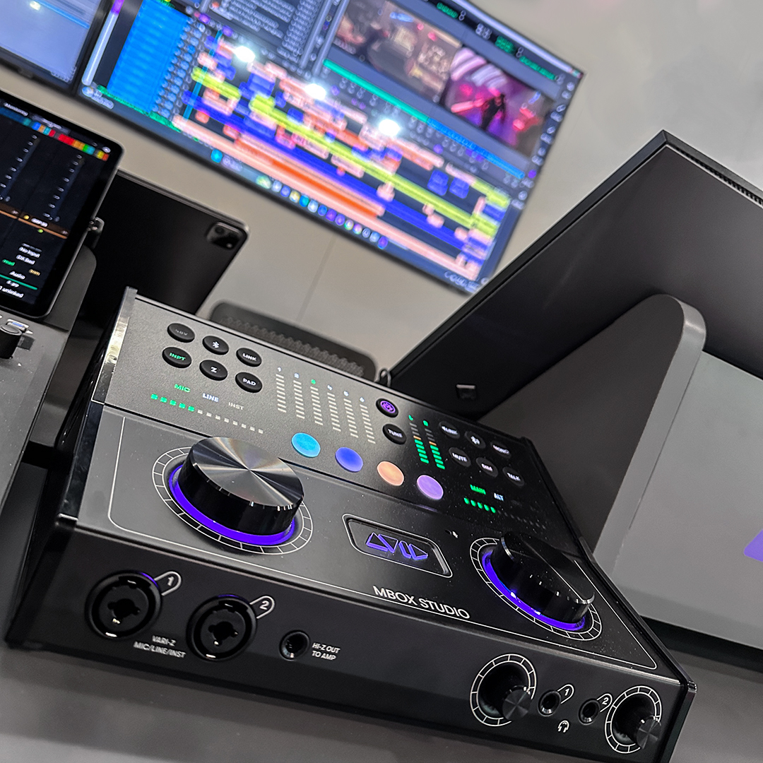Media Composer + MBOX Studio = a new audio interface option for recording, punch-ins, and multichannel monitoring

▶️ Visit Avid at <a href="/NABShow/">NAB Show</a> (#N1221)

#avid #mediacomposer #mboxstudio #postproduction #editing