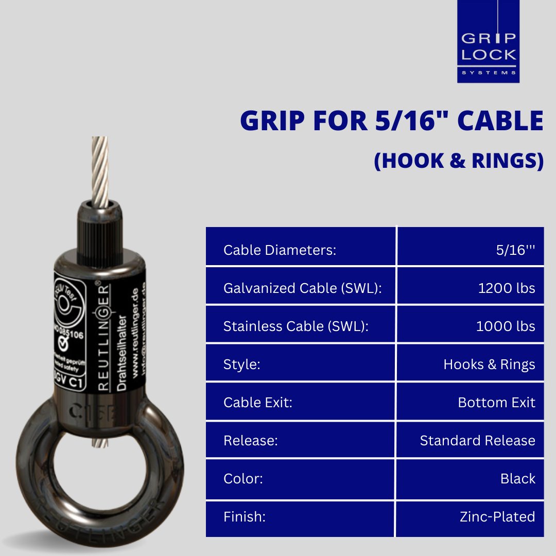 Shopwithmtn's tweet photo. The Griplock® Cable Grippers are unique, self-locking, completely adjustable devices that require no tools to adjust. Suitable for 5/16’’ cable diameters, this cable gripper features a 6-ball mechanism and bottom exit ring gripper. 
 
Shop over at https://t.co/ebLocVrm6O https://t.co/BvrY3CmK0L