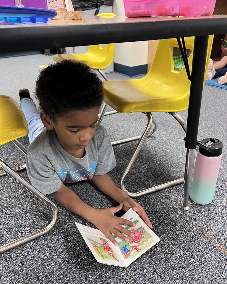 Stop, drop and READ! We love seeing all the creative places and spaces our students find when it's time for a book. #LESDExellence #WhyLESD