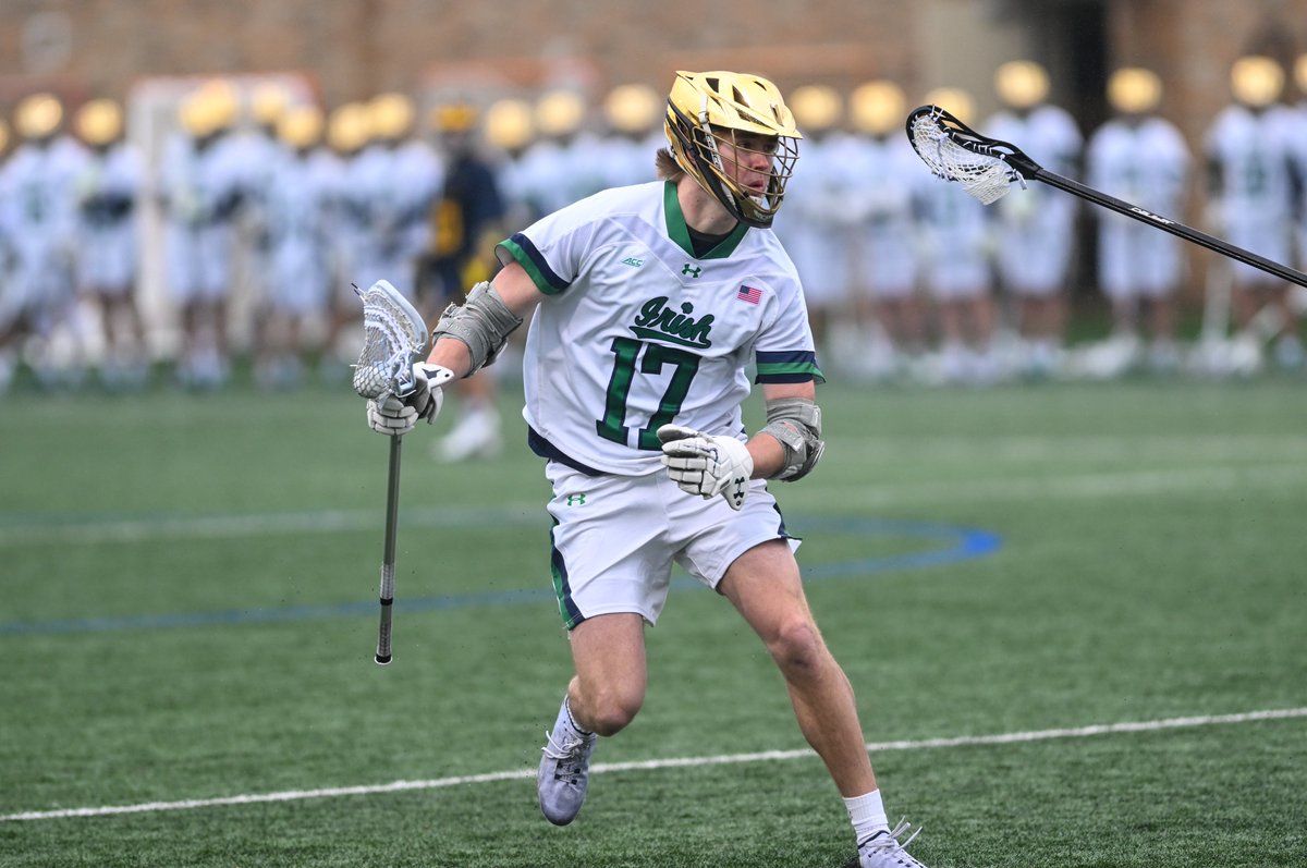 NDlacrosse's tweet photo. Saturday's regular-season home finale is an #IrishWearGreen Game! Can't wait to see you at Arlotta, admission is FREE.
#GoIrish☘️ https://t.co/1wg3Di57Er