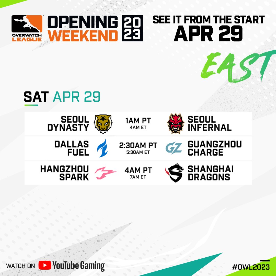 OW_Esports's tweet photo. MARK THOSE CALENDARS  🗓️

Only a few weeks left until the #OWL2023 season begins! Which matches are you most excited for?

💫 https://t.co/kQmoNlBIRk https://t.co/xBoxTIAQyl