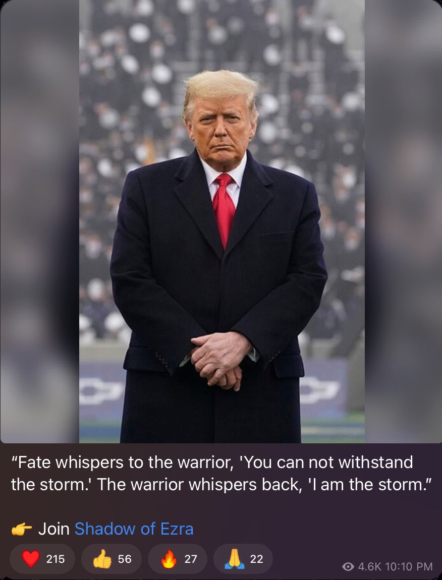 Shanneighteen's tweet image. “8 more”
Feb. 24+8 days.
March 4
4.4
2.4&amp;gt;3.4
May 4 (AARON)
Maybe we get a new Election Day. 🤓
OG elections held on March 4.
5:5
Election Day+APRIL ONE
#J6 + 8 days
March 14.
4.5
April 6=April 19
April 7=April 20
#blackrock 
#114occupancy 

👽🍎⏰🃏🛩🍿👮‍♂️🍾🎫🎟⏳🤗