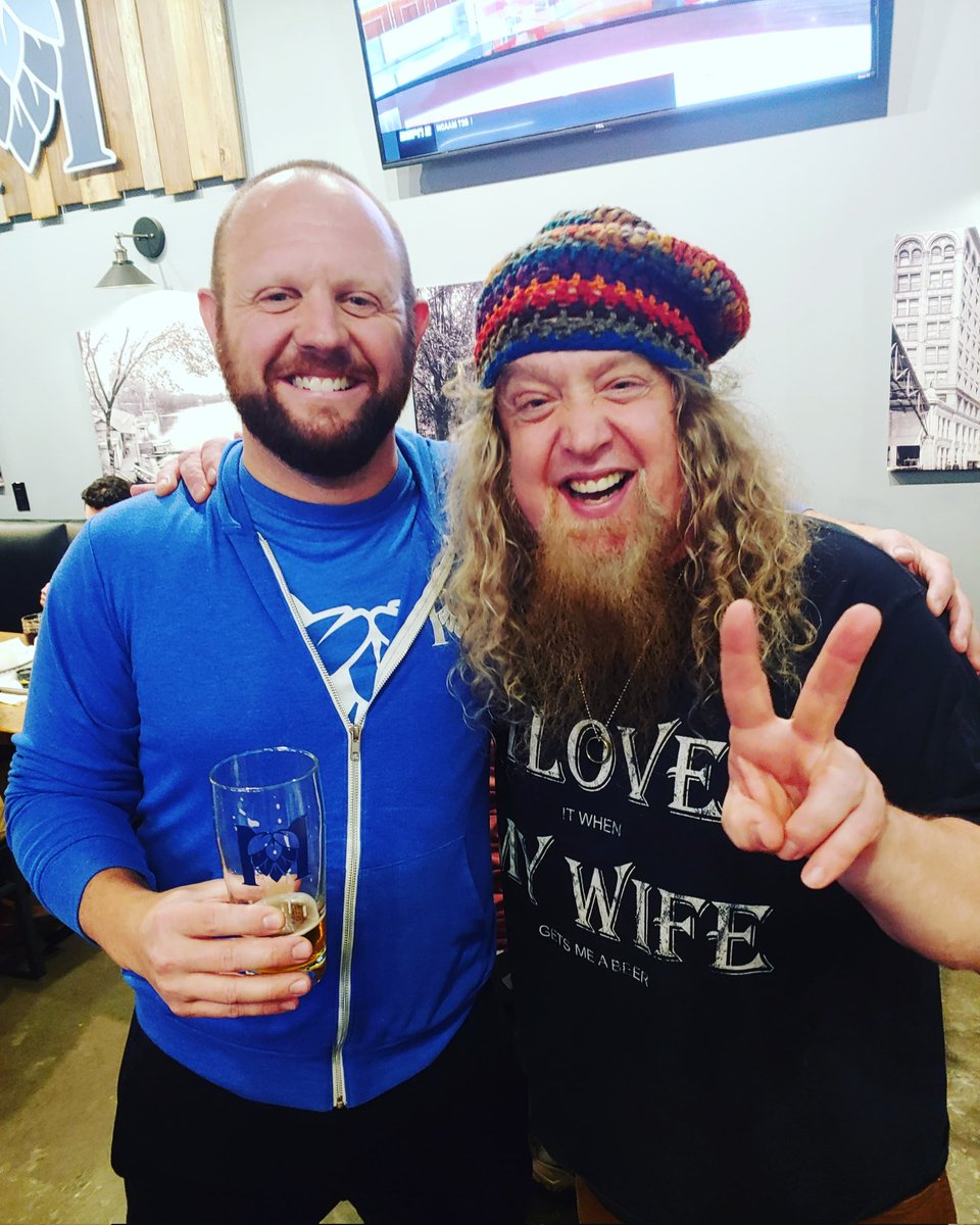 Brewing up something amazing with this INCREDIBLE brewer/owner of <a href="/MashCraftBrews/">MashCraft Brewing</a> ! Stay tuned for details!! C'MON NOW!!! <a href="/Indybeersleuth/">Indy Beer Sleuth</a> <a href="/howarmat/">Matt Howard</a> <a href="/IndyBrewer/">Andrew Castner</a> <a href="/Crobb88/">Chris Robb</a> <a href="/Baileybones32/">Michael Hartung</a> @sheryl_lynn_art @cellmavin @antblairbeer <a href="/Baileybones32/">Michael Hartung</a> <a href="/MikeSlomba/">Squatchy Brew Dude😎</a> <a href="/joshualakins/">Josh Lakins</a> <a href="/BrewBearUK/">Christian BrewBear</a>