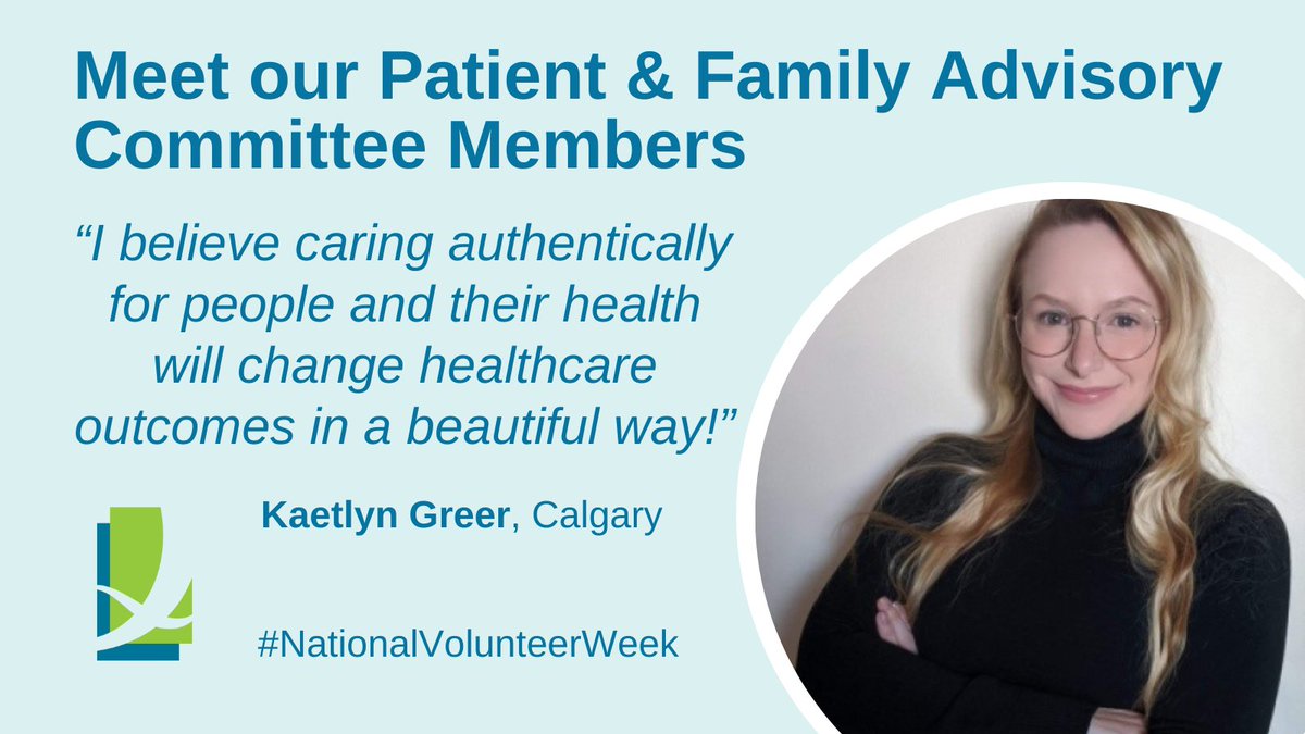 April 16 to 22 is #NationalVolunteerWeek. We extend a huge thanks to our Patient &amp; Family Advisory Committee members for their ongoing contributions to the HQCA. We appreciate the unique insight they bring to our work. 

👉 Check out this amazing group: ow.ly/q7KI50NKH5y