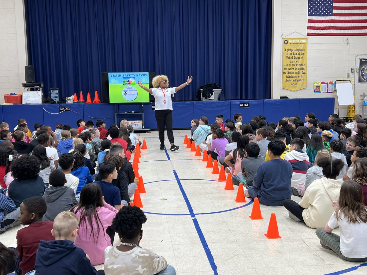 THANK YOU @NJTransit for a very informational assembly on Train Safety🚂