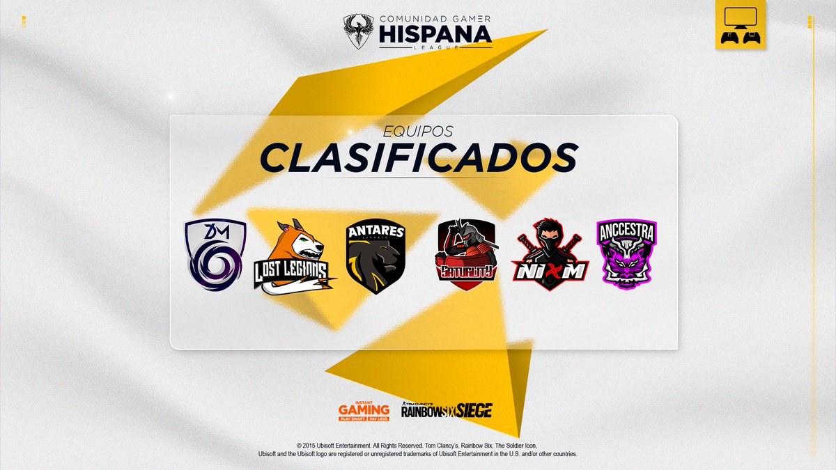 🏆 | 𝑪𝑳𝑨𝑺𝑰𝑭𝑰𝑪𝑨𝑫𝑶𝑺

¡Estos son los equipos clasificados a la 𝗳𝗮𝘀𝗲 𝟮 de #CGHConsola!🎮

Terminada la fase 1, abrimos mercado hasta el comienzo de la fase 2.

#CGHLeague 💛