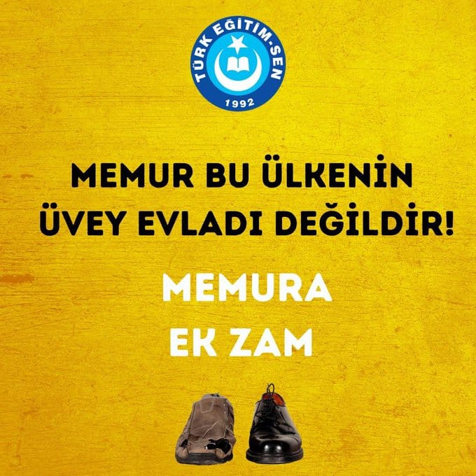 Asgari ücretten bir tık yukarı maaşımızla artık geçinemiyoruz. #BayramMüjdesiEkZam