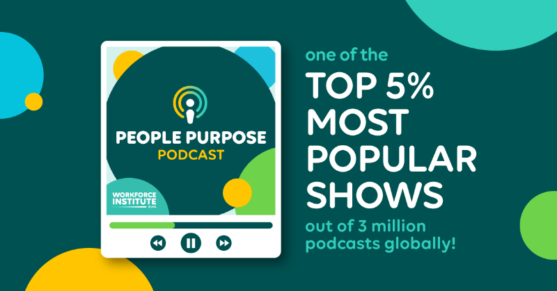 UKGInc's tweet photo. Extra extra! 📢

The People Purpose Podcast is officially ranked in the top 5️⃣% of most popular #podcasts globally! 

Take a listen to our top-rated podcast that offers insights and real-life stories from the world of human resources, business, leadership, and technology.