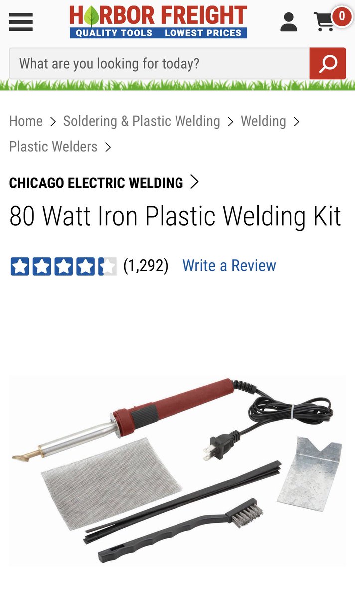 LiveWithChewy's tweet image. This @iglooproducts jug was cast aside after our neighborhood garage sale… perfect @HarborFreight restoration project.  It’ll be my first plastic welding attempt as well.  #FingersCrossed #DIY #RepairDontReplace