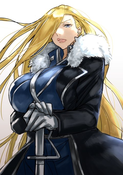 ハガレンのオリヴィエ描きました 