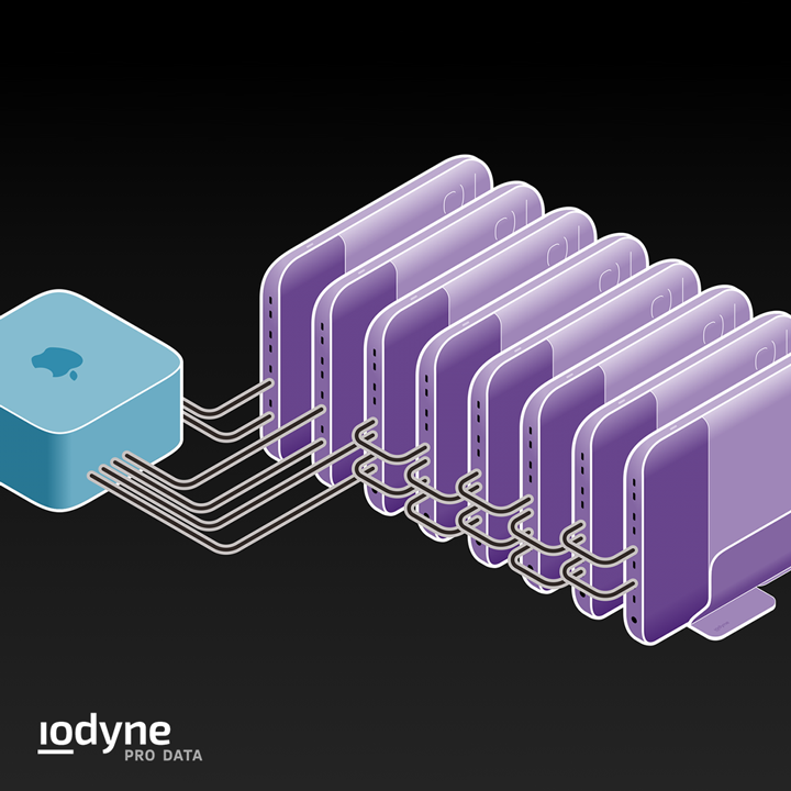 iodynepro's tweet image. UPDATED for v1.3! Expand #ProData storage without sacrificing performance through Thunderbolt multipathing and daisy-chaining, and manage multiple devices through an intuitive, redesigned user interface youtu.be/JFcMiK5GhUg