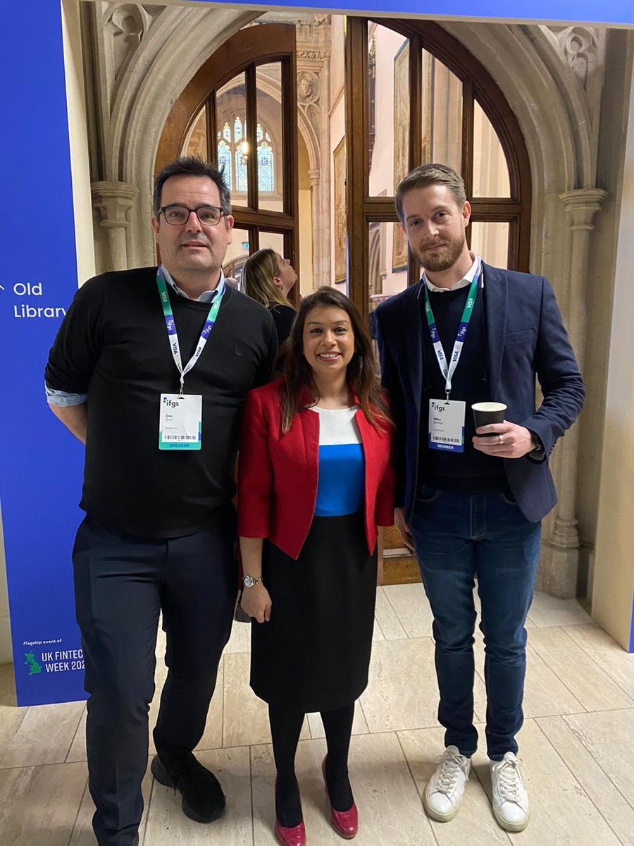 Earthchain CEO Dan Graf and Head of Growth Mike Barlow had the absolute pleasure of meeting @TulipSiddiq at #IFGS2023 today. Her keynote speech highlighted the role we play in financing green and empowering #fintech to help consumers spend more consciously and make every payment…