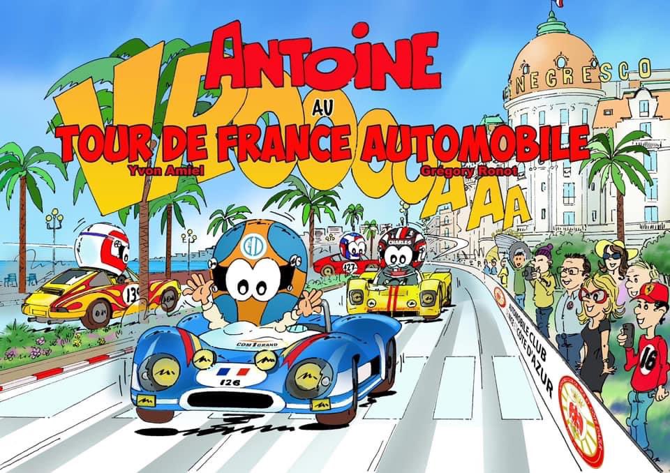 YvonAmiel's tweet photo. Fiction… Réalité, le Tour de France Auto, c’est maintenant et aussi dans l’Album #15 des Aventures d’Antoine le Pilote ! 🤩🇫🇷
À Commander ICI 👉 https://t.co/siWJn68NKj
#antoinelepilote #tourauto #ferrari #ferrari512M #matra650
@editionsgilletta @peterauto https://t.co/AR7fSe44Xk