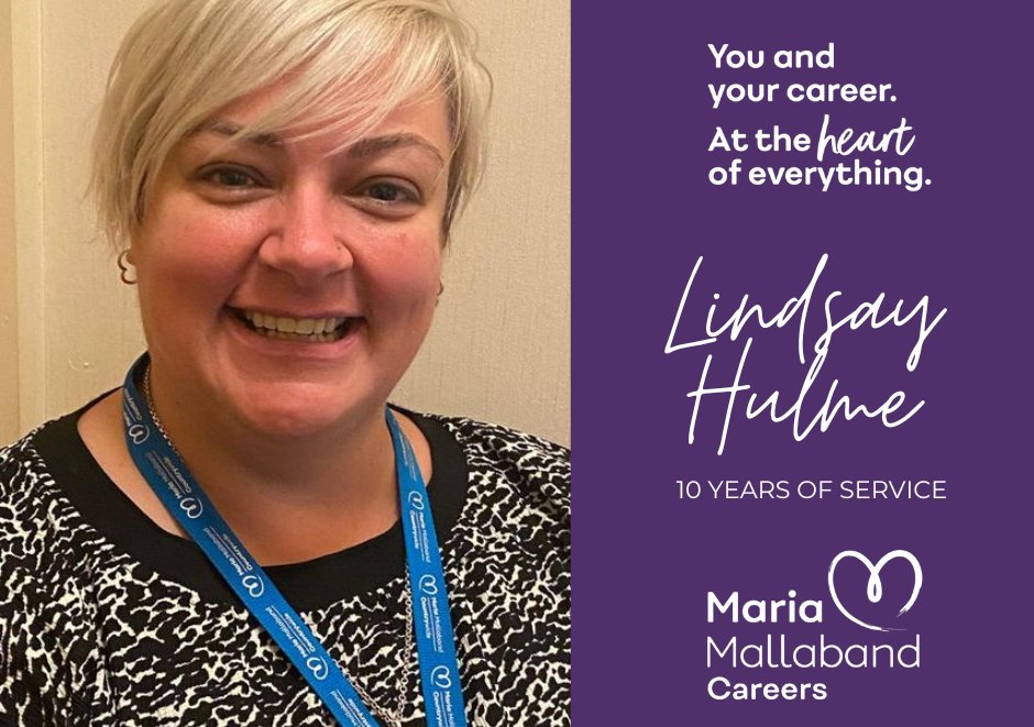 Thank you, Lindsay Hulme, for a decade's worth of dedication and support! 🥰

Recently, the Troutbeck team celebrated their #CareHomeManagers 10th anniversary with MMCG. Starting as a care assistant and working her way up, she has always been a great asset to our team! 👏