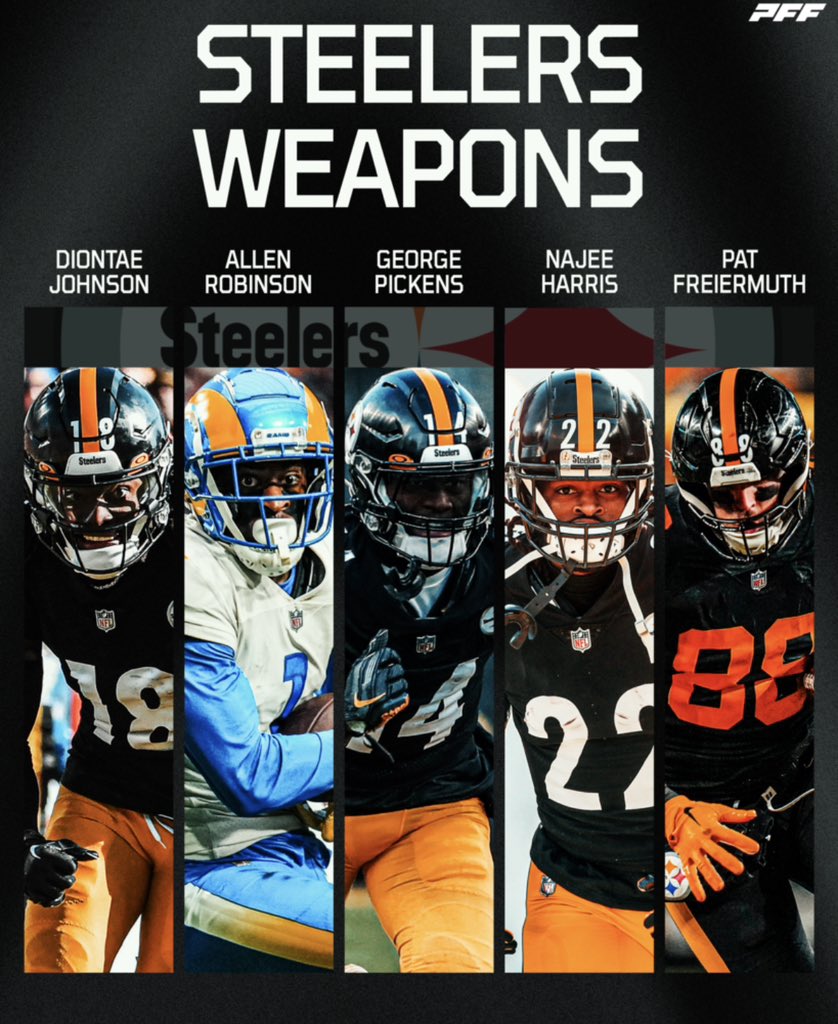 The Steelers add another weapon 🔥