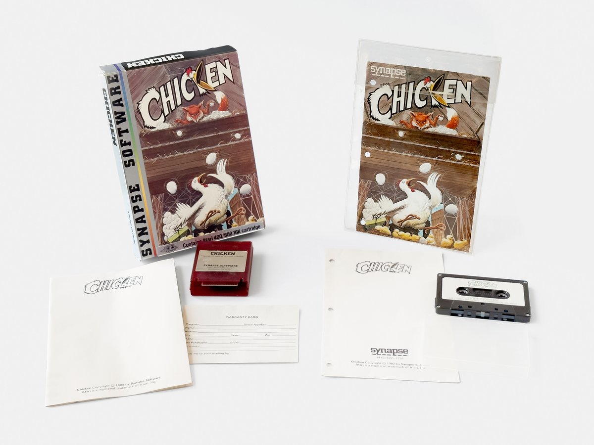 ErnstKrogtoft's tweet image. Q-Bits From my Personal Collection – Chicken retro365.blog/2023/04/15/q-b…
Part three in my series of smaller articles on Synapse Software, as told through the games that defined the company. #Chicken #SynapseSoftware #MikePotter #Atari #retrogames