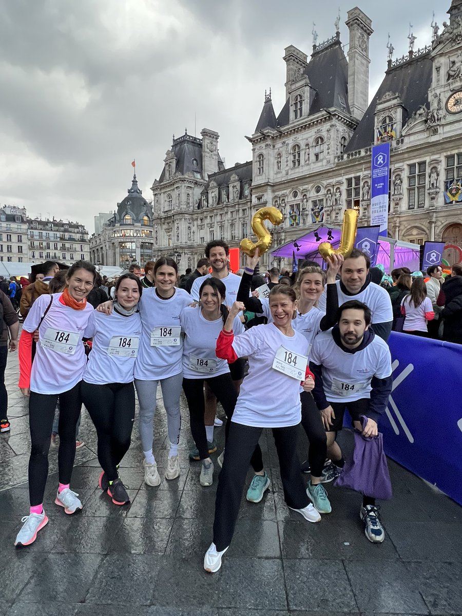 C’est parti pour la #nuitdesrelais organisée par la @Fondationfemmes ! Notre equipe #saumonjouanneau est motivée et prête pour le relai !