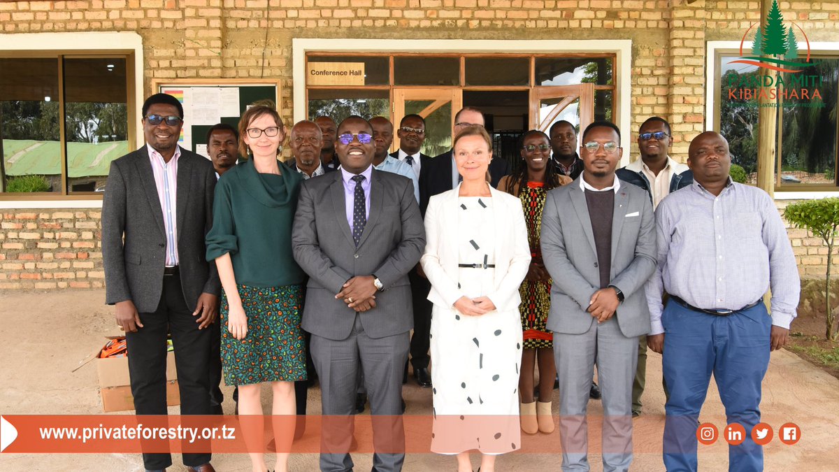 PlantationPfp2's tweet photo. Dr. Hassan Abbas, The Permanent Secretary MNRT today April 18, 2023 chaired meeting sessions for   PFP 2 which was held at   FWITC at  Mafinga - Iringa region. The meeting  was also  Co-chaired by H.E Mrs. Theresa Zitting  Ambassador of Finish Embassy in Tanzania.

#PFP2. https://t.co/NRyhw8f6oG