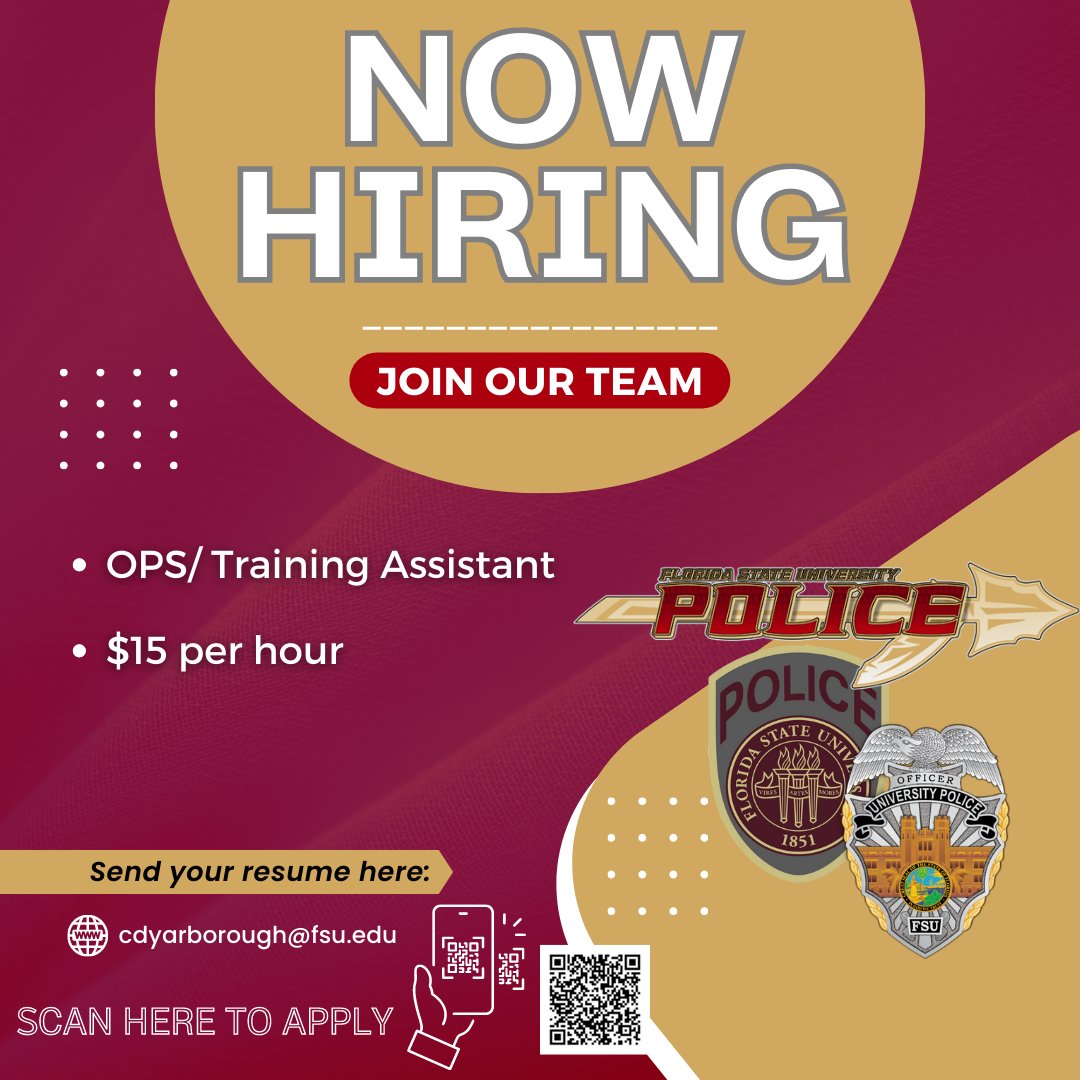 FSU Police Department tweet media