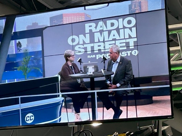 your_RAB's tweet photo. What was team RAB doing at @NABShow yesterday? We were meeting with this year's Student Scholars and recording more content for the Radio on Main Street podcast! 

#RadioWorks https://t.co/XfeJX7igXh