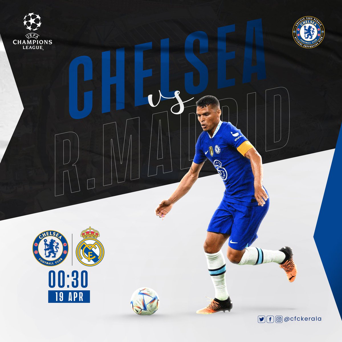 fawwartz's tweet photo. Matchday!
#art #design #posterdesign #graphicdesign #digitalart #illustration #creative #artist #artwork #visualart #artoftheday #marketing #advertising #branding #trending #popular #socialmedia #Chelsea #realmadrid #championsleague #Football #Matchday #ucl #CFC #rma #tuesday https://t.co/Jqp3QBFjwH