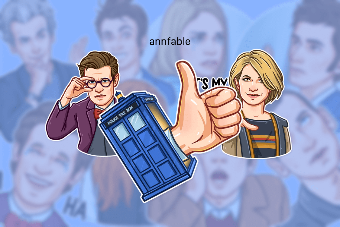 artlionapp's tweet photo. Fan stickers from the sci-fi TV series @DoctorWho_BBCA © #BBC. 🇬🇧🎥 Author: annfable.
link: https://t.co/fAlLZQ9L5D
#doctorwho #stickers #stickershop #stickerart #wasticker #makeprivacystick #whatsapp #signal #imessage #free #freestickers #artlionapp #artlion https://t.co/XF6LP33s1g