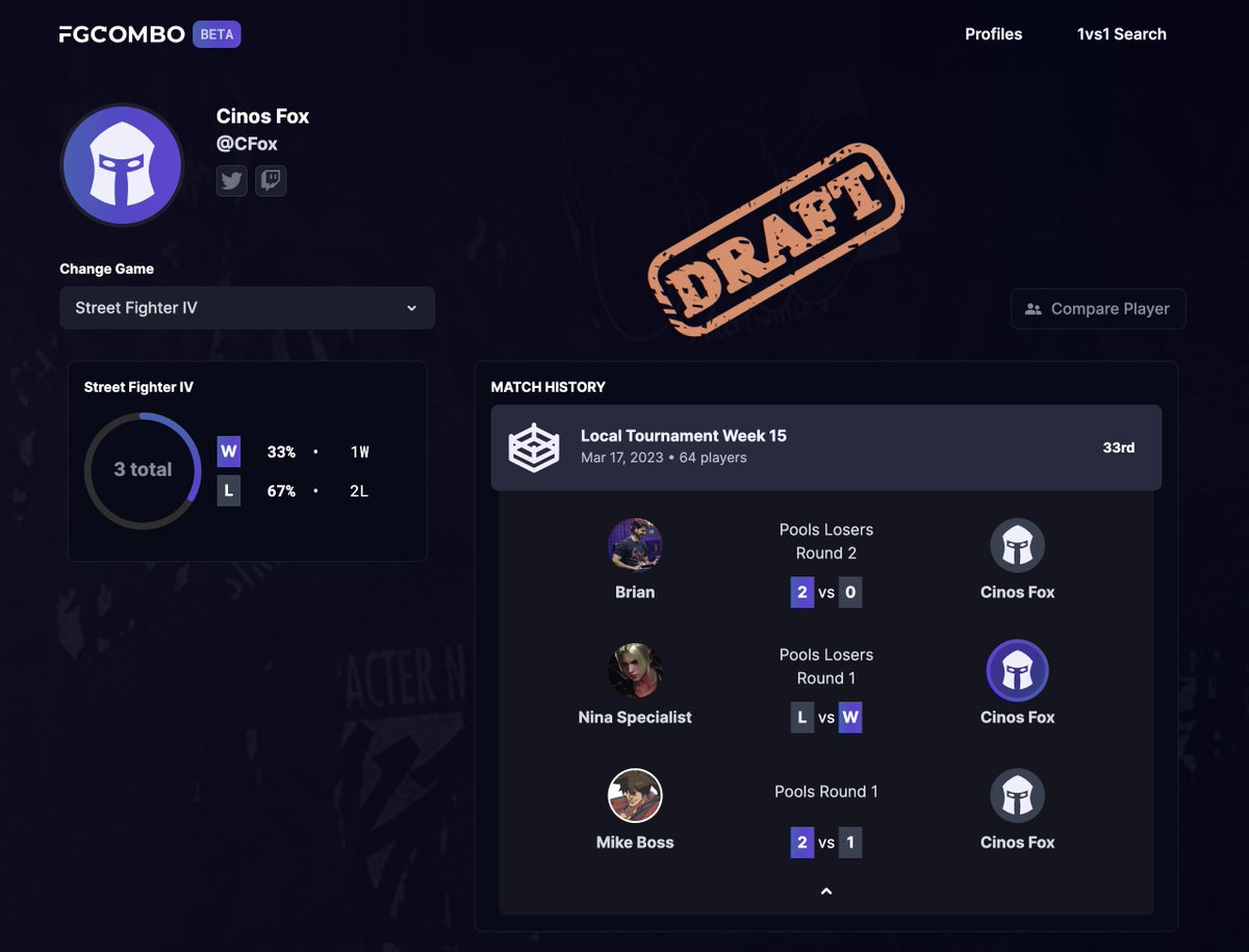 Sneak peak: profile with unique username