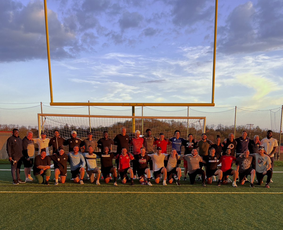 CoachEdwinJr's tweet photo. I spent the last four days in Pittsburgh (yuck) for the in-person weekend of my USSF C License Course. Thank you to the talented coaches and instructors that I learned from so much from throughout the weekend. It’s all to help kids grow through the game of soccer!

#MoreThanAGame https://t.co/tDoJfAFcyz
