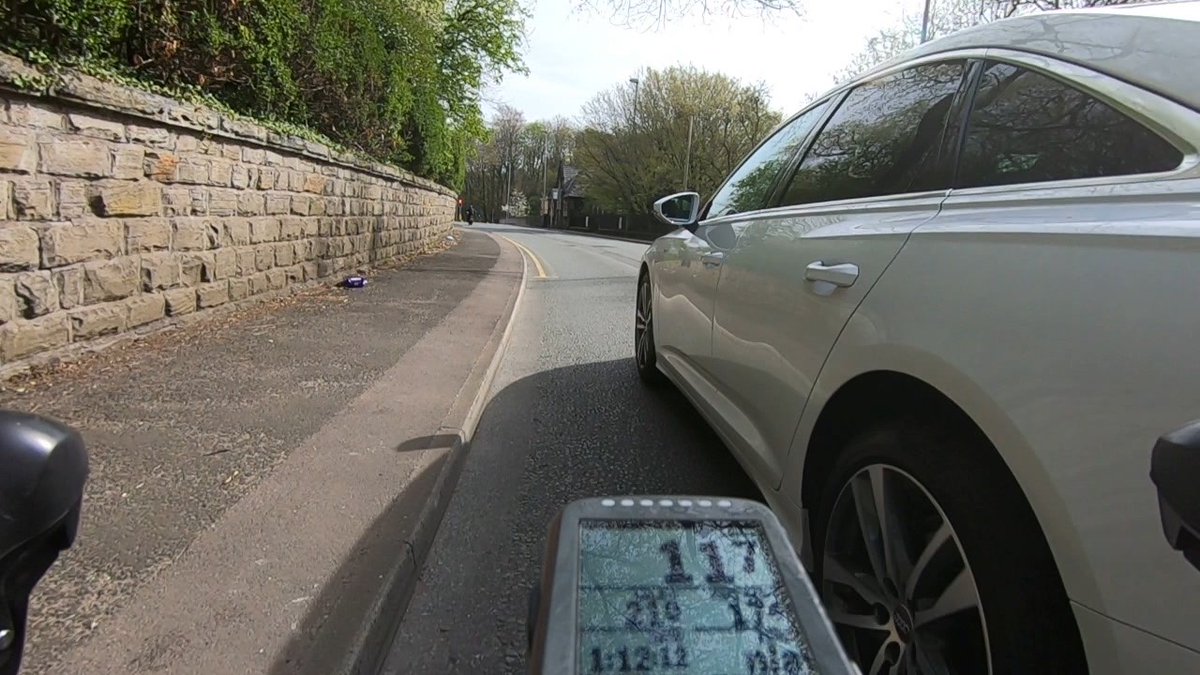 PassPixi's tweet photo. There is no driver behaviour – however egregious – that knuckle draggers will not try to blame on cyclists https://t.co/0QBsJ01hdA