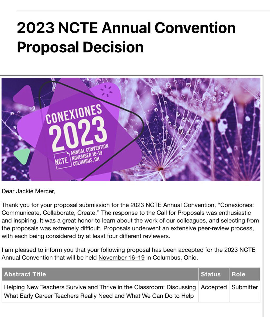 EnglishLady0610's tweet photo. I can’t wait to present with @S13Valingo! See ya in November, @ncte! https://t.co/GIPR93ciLQ