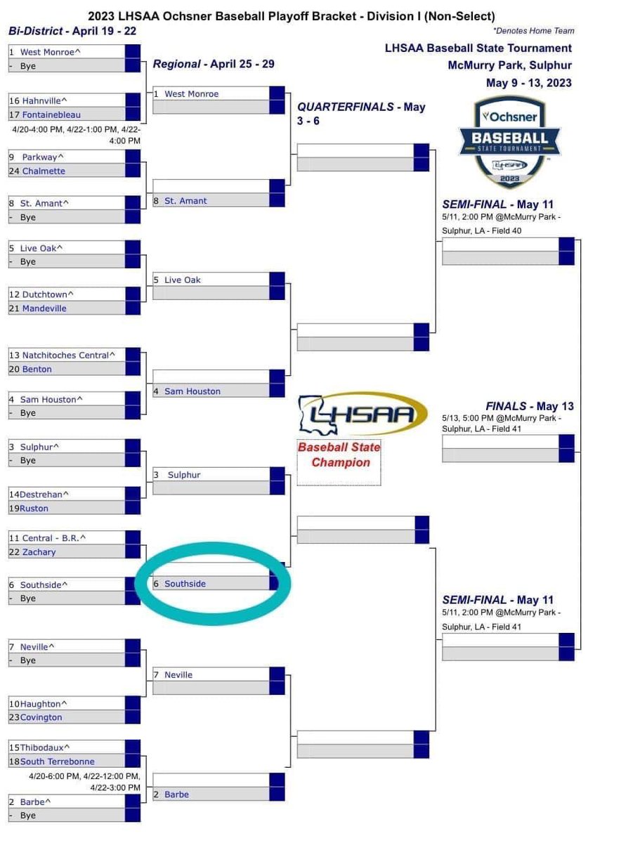 We are very excited to share that not only we will be playing in the playoffs, but we have a first round bye!! More information about our next game will be posted soon!