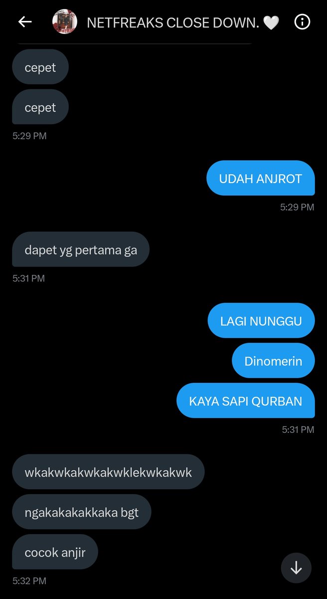 REMASxDOWOON's tweet photo. @xSYARAFINA Lucuan admin lu https://t.co/F3EU0nG05O