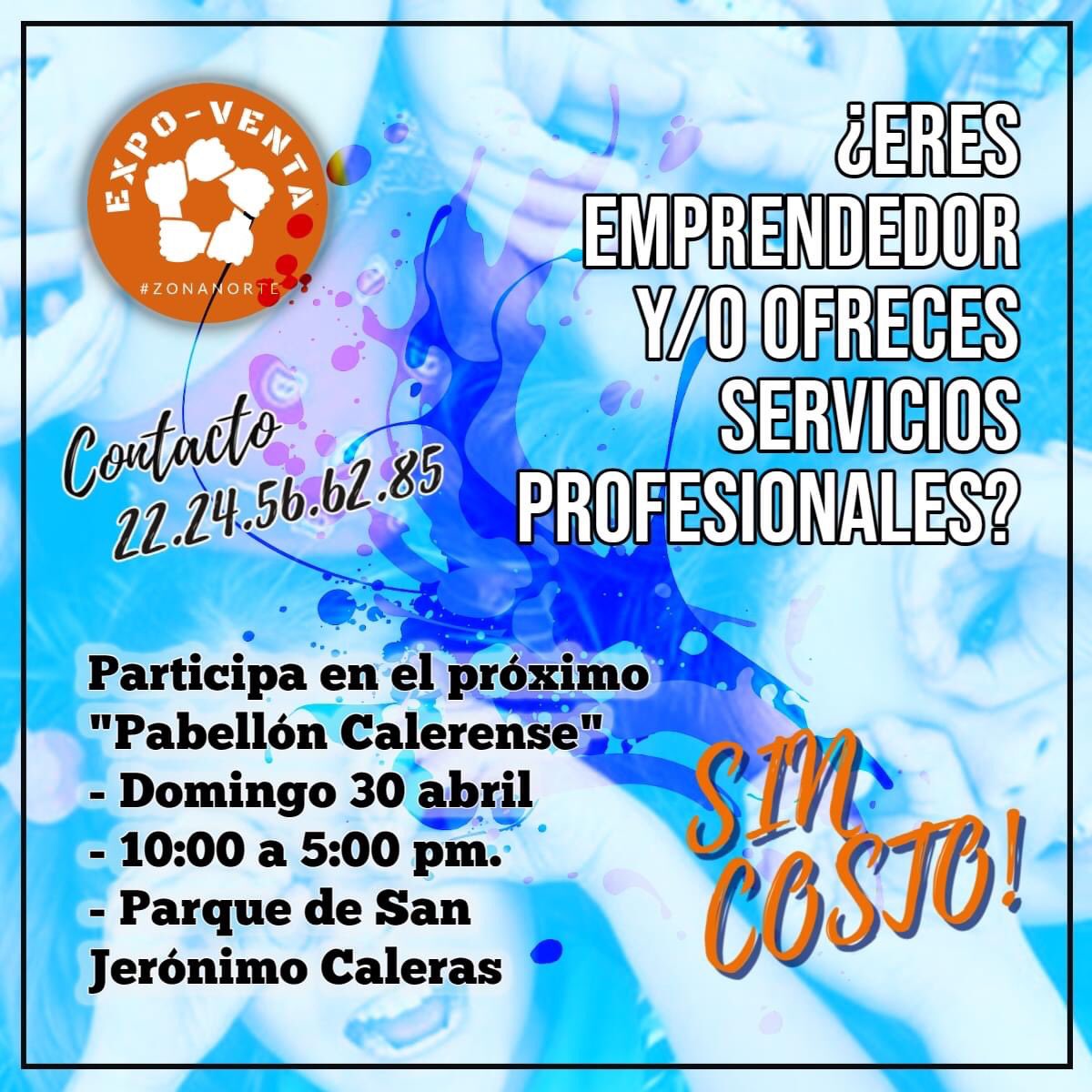 ExpoCalerense's tweet photo. #expoventa- ¿Eres emprendedor , buscas emprender u ofreces servicios profesionales y buscas donde promoverlos?- No lo dudes mas, intégrate a nuestro equipo y hazlo en compañía de los verdaderos emprendedores quienes te orientaran en todo lo que necesitas saber #pabelloncalerense https://t.co/u1CY1oEkjk