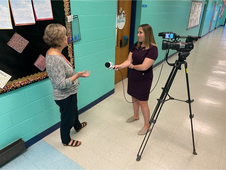 penderschools's tweet photo. Thanks to @wway for recognizing @rpe_rams ML Teacher Marcie Black as their Teacher of the Month. Her story will run during the 6 o'clock news tonight. #PCSPride https://t.co/EHvGC9TovH