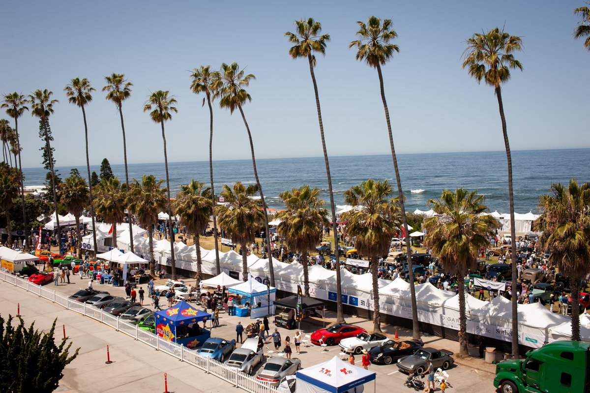 From VIP parties with over-the-top entertainment, to a Concours filled with rare classic and exotic autos, you never know what you're going to see at the La Jolla Concours! Join us April 21-23! Tkts at LaJollaConcours.com #carshow #cars #LaJolla