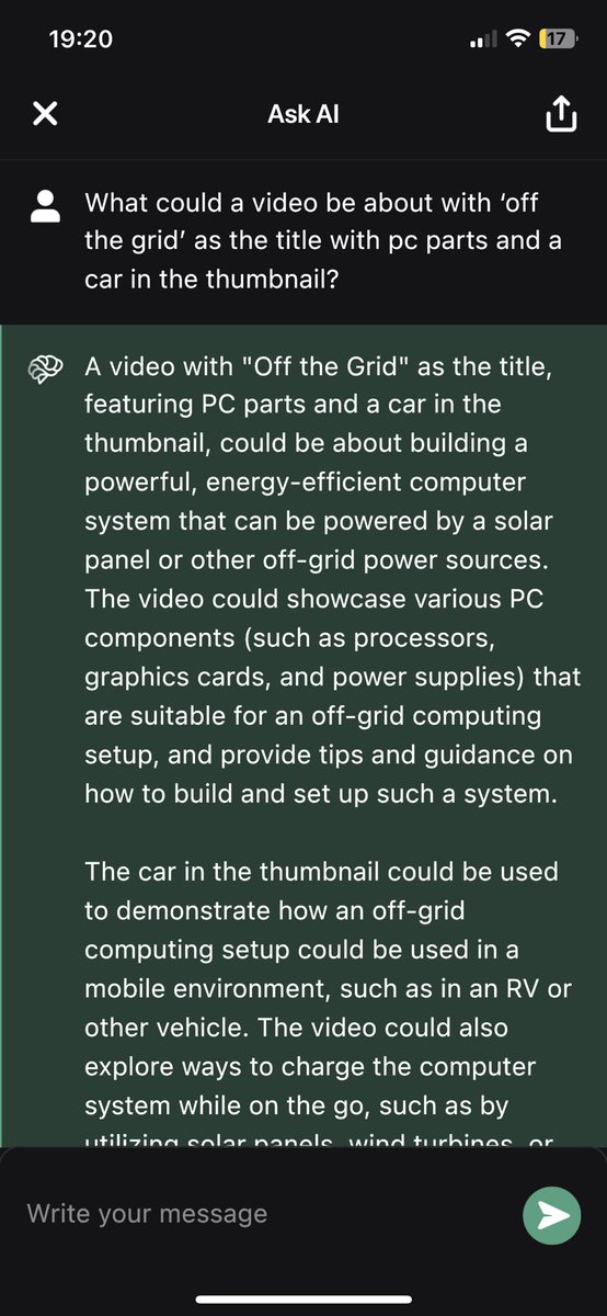 benvsco's tweet photo. @JaySwingler AI knows the answer https://t.co/O203XbfopV