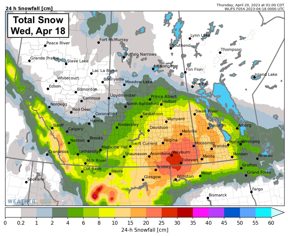 Weatherlogics on Twitter "A major spring storm will bring heavy snow