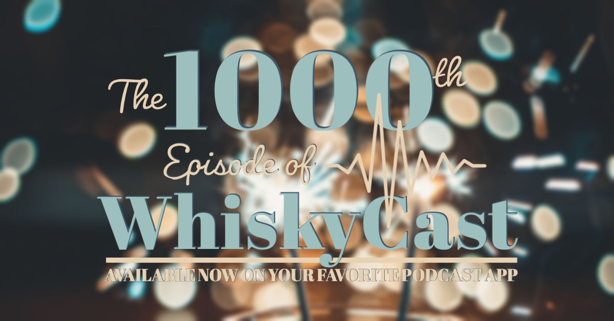 whiskycast's tweet photo. We picked memorable moments from the past 18 years for the 1000th episode of WhiskyCast! Listen now wherever you get your podcasts or at https://t.co/QSHBj45Dbq https://t.co/KbmW5XHoOz