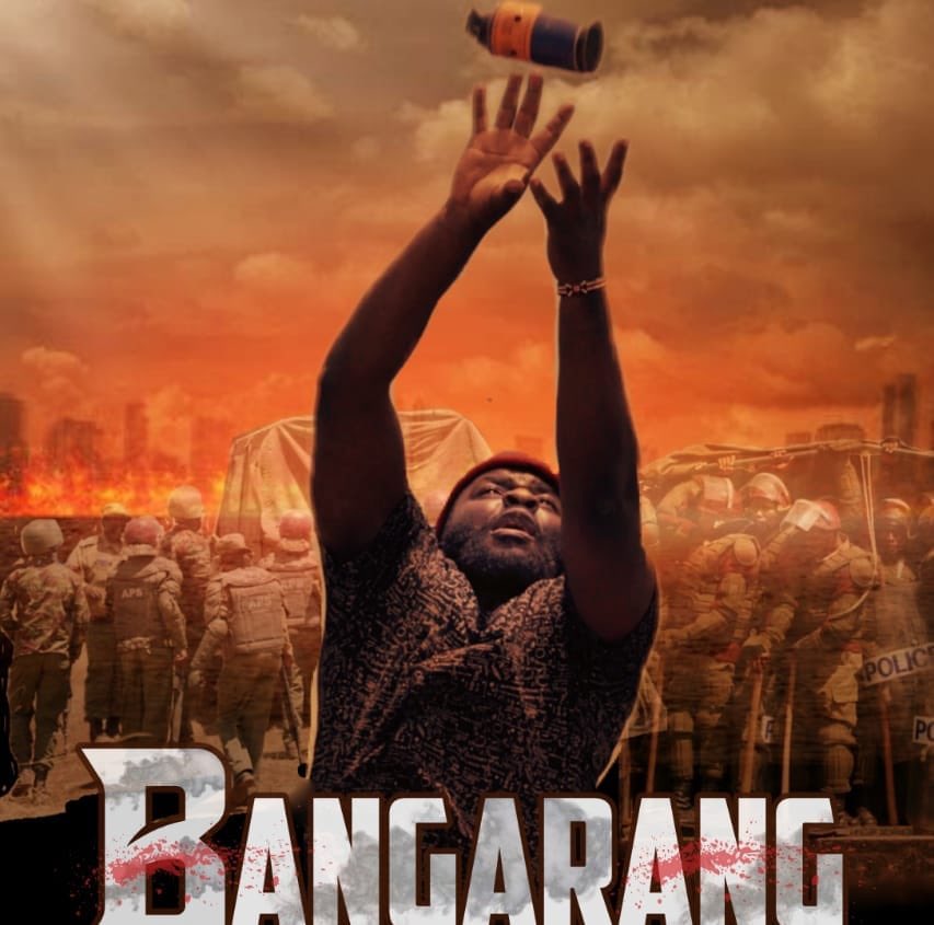 sinemafocuske's tweet photo. Kenyan feature Bangarang premieres on Netflix this Friday.

Directed by Odongo Robbie, it follows a jobless graduate who after taking to the streets to protest bad leadership, is wrongfully accused of the death of a 6 months old baby.

Inspired by true events of PEV in Kisumu. https://t.co/jYwIVQKirS