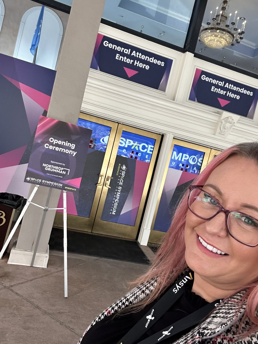 Claireabelle's tweet photo. Excited to be at #SpaceSymposium so many talented people and amazing technologies. Here with Team Australia @AustSpaceAgency https://t.co/HNESKmmtF9