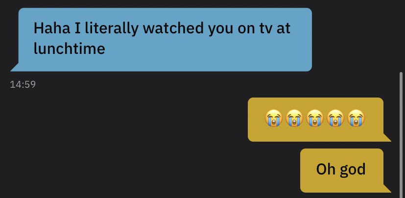 theebarryhendy's tweet image. Being on #projecticon has had me getting recognised in the best of places!! Thank you @bbcthree 🤭